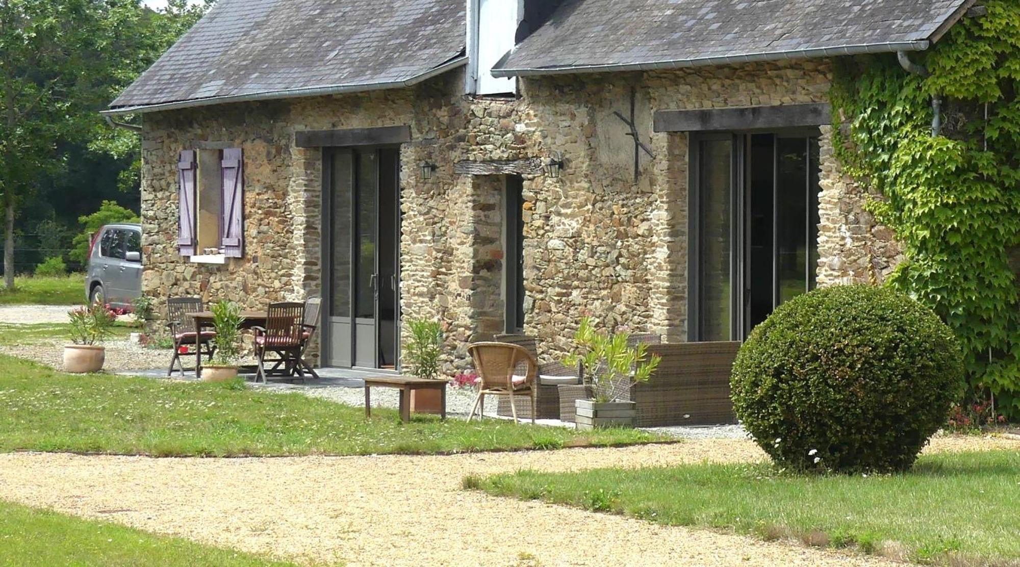 Bed and Breakfast La Petite Lande Ménil Zewnętrze zdjęcie